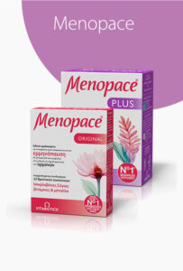 Menopace Συμπληρώματα Διατροφής για την Εμμηνόπαυση 