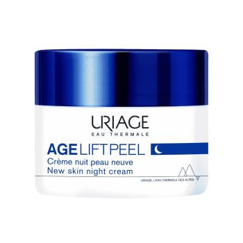 Uriage Age Lift Peel Face Night Cream 50ml Απολεπιστική Κρέμα Προσώπου Νύκτος με Αντιγηραντική Δράση