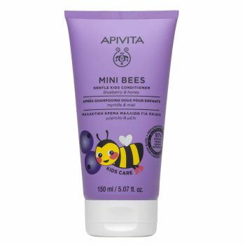 Apivita Mini Bees Gentle Kids Conditioner 150ml Μαλακτική Κρέμα Μαλλιών για Παιδιά με Μύρτιλο & Μέλι