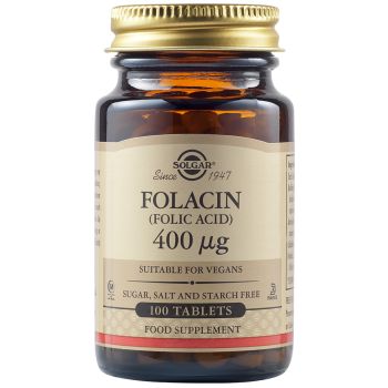 Solgar Folic Acid 400μg 100 Tabs