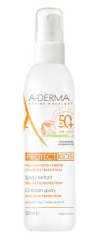 A-Derma-Παιδικό-Aντηλιακό-Σπρει-Protect-Spray-Enfant-Spf50+-200ml