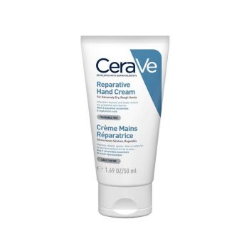 CeraVe Reparative Hand Cream Επανορθωτική Κρέμα Χεριών Για Πολύ Ξηρά Και Τραχιά χέρια 50ml