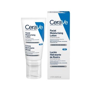 CeraVe Facial Moisturising Lotion for Normal to Dry Skin Ενυδατική Κρέμα Προσώπου για Κανονικό έως Ξηρό Δέρμα 52ml