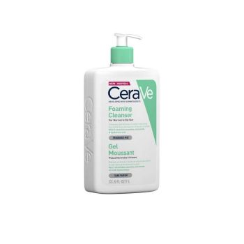 CeraVe Foaming Cleanser for Normal to Oily Skin 1lt