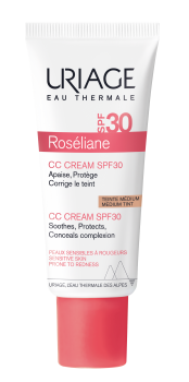 Uriage Roseliane CC Cream Spf30 for Sensitive Skin Prone to Redness Κρέμα Προσώπου με Χρώμα για Ευαίσθητες Επιδερμίδες 40ml