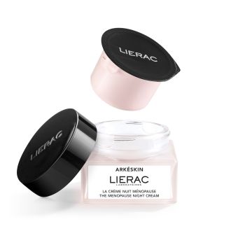 Lierac Arkeskin the Menopause Night Cream Recharge 50ml Ανταλλακτικό Κρέμα Νύχτας για Γυναίκες στην Εμμηνόπαυση 