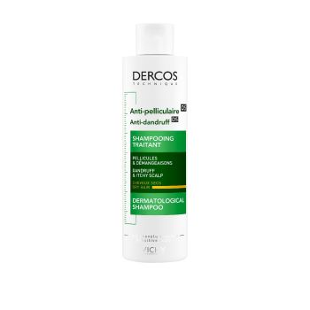 Vichy Dercos Anti Dandruff Shampoo greasy hair Σαμπουάν Αντιπιτυριδικό Για Κανονικά & Λιπαρά Μαλλιά 200ml