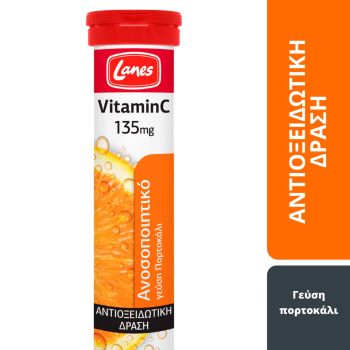 Lanes Vitamin C 135mg 20 eff Orange