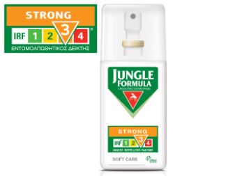 Omega Pharma Jungle Formula Strong Soft Care Άοσμο με IRF 3 75ml