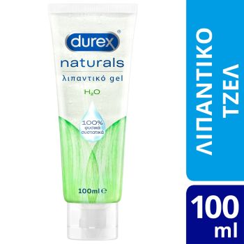 Durex Λιπαντικό Naturals Gel H20 με 100% Φυσικά Συστατικά,100ml