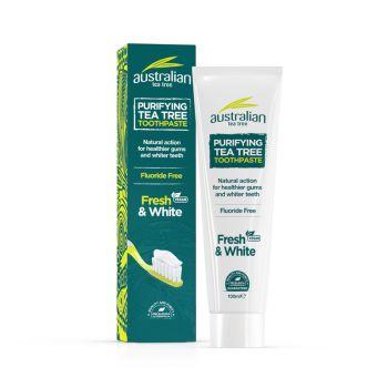 Optima Australian Organic Tea Tree Fresh & White Toothpaste 100ml