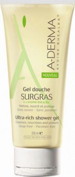 A Derma Gel Douche Surgras Ultra Rich Shower Gel 200ml