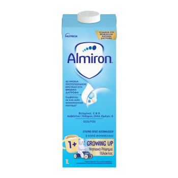 Nutricia Almiron Growing Up 1+ Liquid Γάλα Για Νήπια 1+ Έτους 1lt