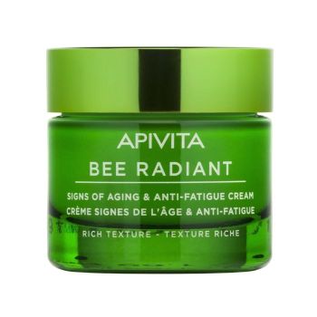 Apivita Bee Radiant Κρέμα Αντιγήρανσης και Λάμψης με Πλούσια Υφή 50ml 