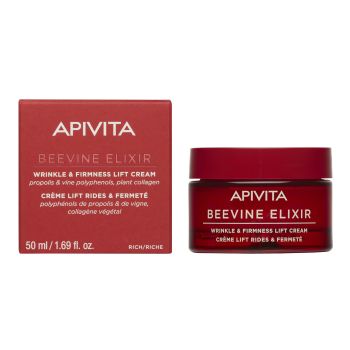 Apivita Beevine Elixir Αντιρυτιδική Κρέμα για Σύσφιξη & Lifting πλούσιας υφής 50ml 1