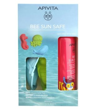 Apivita Bee Sun Safe Kids Spray Spf50, 200ml & Δώρο Παιχνίδια Παραλίας 3 Τεμάχια
