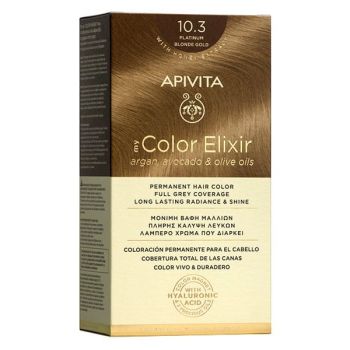 Apivita My Color Elixir Μόνιμη Φυσική Βαφή N10 Κατάξανθο 50&75ml
