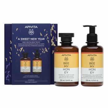 Apivita Promo Bee my Honey Shower Gel 250ml & Moisturizing Body Milk with Honey & Aloe 200ml