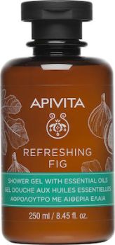 Apivita Refreshing Fig Αφρόλουτρο Σώματος με Αιθέρια Έλαια με Σύκο 250ml
