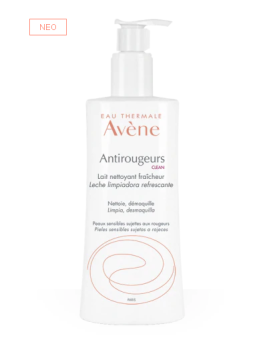 Avene Antirougeurs Clean Lait Nettoyant Fraicheur Γαλάκτωμα Καθαρισμού Για Δέρμα Με Ερυθρο-Ευρυαγγείες 400ml