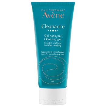 Avene Cleanance Gel Nettoyant Tube Τζέλ Καθαρισμού Προσώπου Για Λιπαρό Δέρμα Με Τάση Ακμής 200ml