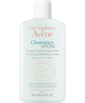 Avene Cleanance Hydra Creme Lavante Apaisante Καταπραϋντική Κρέμα Καθαρισμού Δέρματος Μετά Από Θεραπεία Ακμής 200ml