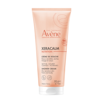 Avene Xeracalm Nutrition Shower Cream για Πρόσωπο & Σώμα για Ευαίσθητες & Ξηρές Επιδερμίδες 200ml 