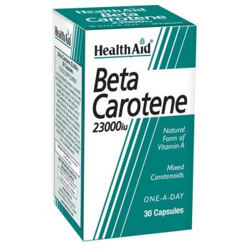 Health Aid Beta-Carotene Natural 15mg 30caps