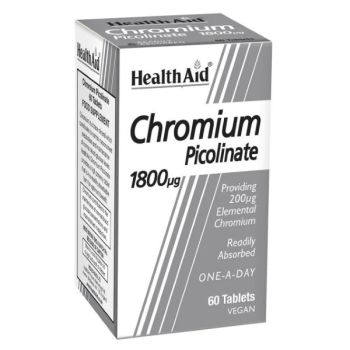 Health Aid Chromium Picolinate 200mg 60 tabs