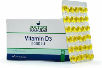 Doctor's Formulas Vitamin D-3 5000IU 60softgels