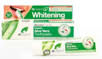 Dr Organic Aloe Vera Toothpaste Whitening 100ml