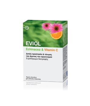 Eviol-Συμπλήρωμα-διατροφής-Εχινάκεα-και-Βιταμίνη-C-Echinacea-plus-Vitamin-C-60-Caps