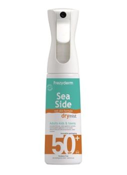 Frezyderm-Αντηλιακό-Spray-Mist-Για-Πρόσωπο-Και-Σώμα-Για-Πολύ-Υψηλή-Προστασία-Sea-Side-Dry-Mist-50+-300-ml