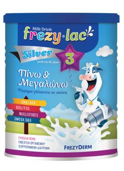 Frezyderm Frezylac Silver 3 Βιολογικό Αγελαδινό Γάλα Από Τον 12° Μήνα Και Άνω 400gr