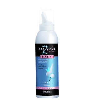 Frezyderm Frezymar Cleaner Baby Hypertonic Spray 120ml Υπέρτονο Ρινικό Αποσυμφορητικό Διάλυμα 100% Φυσικό με Θαλασσινό Νερό, για Βρέφη από 3 Μηνών