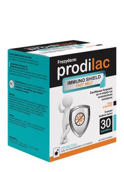Frezyderm Prodilac Immuno Shield Fast Melt Προβιοτικά Για Παιδιά Και Ενήλικες 30 Sticks