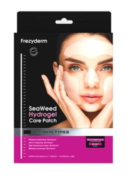 Frezyderm Seaweed Hydrogel Care Patch, Μάσκα Προσώπου Υδρογέλης - 2σετ