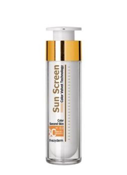 Frezyderm Sunscreen Velvet Color Face SPF 30+ Αντηλιακό Προσώπου Με Χρώμα Ματ Αποτέλεσμα  50ml