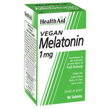 Health Aid Vegan Melatonin 1mg 90tabs