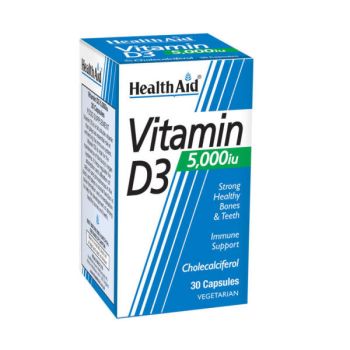 Health Aid Vitamin D3 5000iu 30vcaps