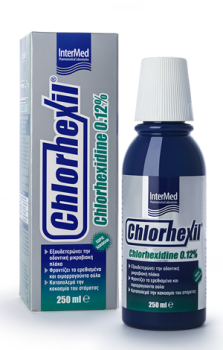 Intermed Στοματικό Διάλυμα Για Αντιμικροβιακή Προστασία Ανακούφιση Και Φροντίδα Chlorhexil 0,12% 250Ml