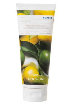 Korres Citrus Body Smoothing Milk 200ml Ενυδατικό Γαλάκτωμα Σώματος με Φρέσκο, Αναζωογονητικό Άρωμα Εσπεριδοειδών