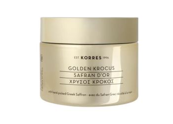 Korres Golden Krocus Hydra Filler Plumping Cream Επανορθωτική Κρέμα Νεότητας Με Εκχύλισμα Κρόκου Κοζάνης 50ml
