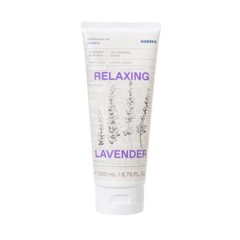 Korres Overnight Body Milk Relaxing Lavender Γαλάκτωμα Σώματος με Άρωμα Λεβάντα 200ml