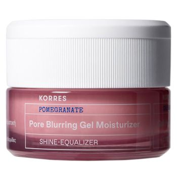 Korres Pomegranate Pore Blurring & Moisturizer Gel Face Cream 40ml Ενυδατική Κρέμα Gel Προσώπου με Ρόδι για Ρύθμιση της Λιπαρότητας Ιδανική για Λιπαρές / Μικτές Επιδερμίδες