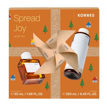 Korres Promo Spread Joy White Tea Eau De Toilette 50ml & Showergel 250ml 1