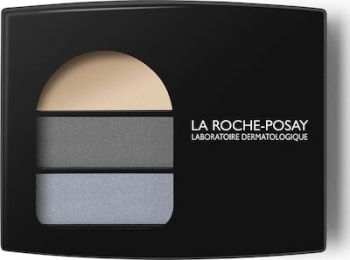 La Roche Posay Toleriane Eyeshadow Smokey Gris Παλέτα Σκιών για φωτεινό και λαμπερό αποτέλεσμα 4.4gr