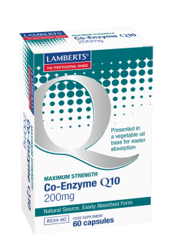 Lamberts Co-Enzyme Q10 200mg 60 caps 
