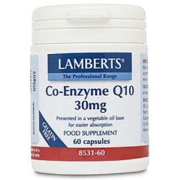 Lamberts Co-Enzyme Q10 30mg 60caps   