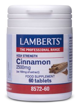 Lamberts Cinnamon 2500mg 60 tabs     